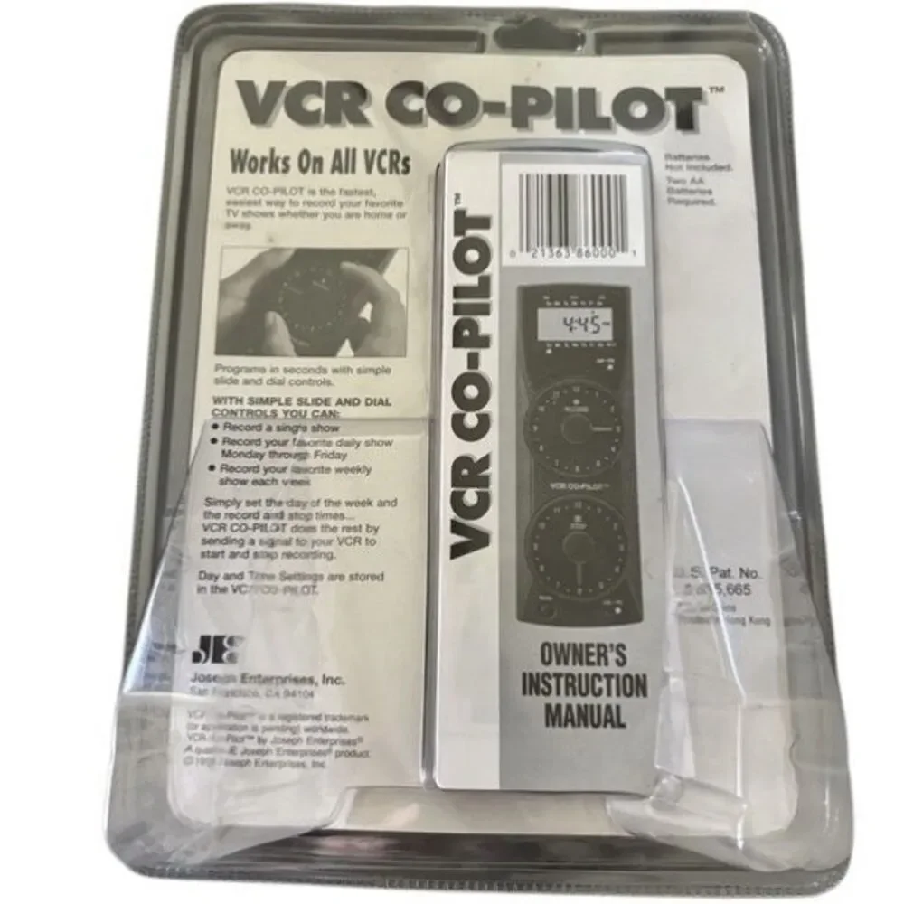 VCR Co-Pilot 1998 *New*